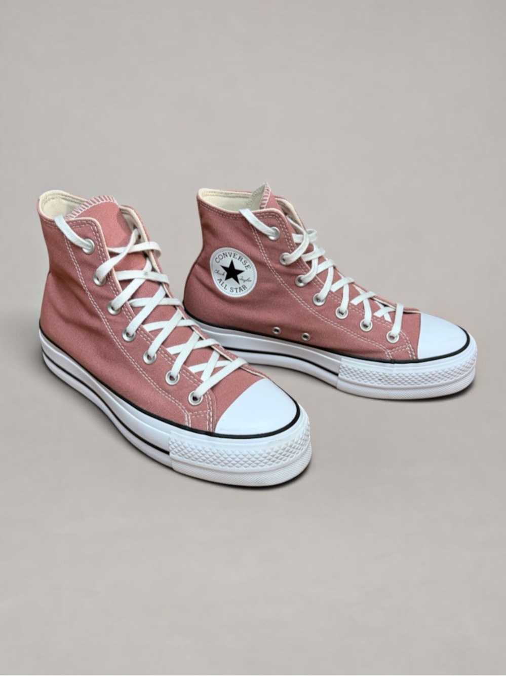 Converse Chuck Taylor All Star Lift Platform High Top Light Saddle Women’s 8.5